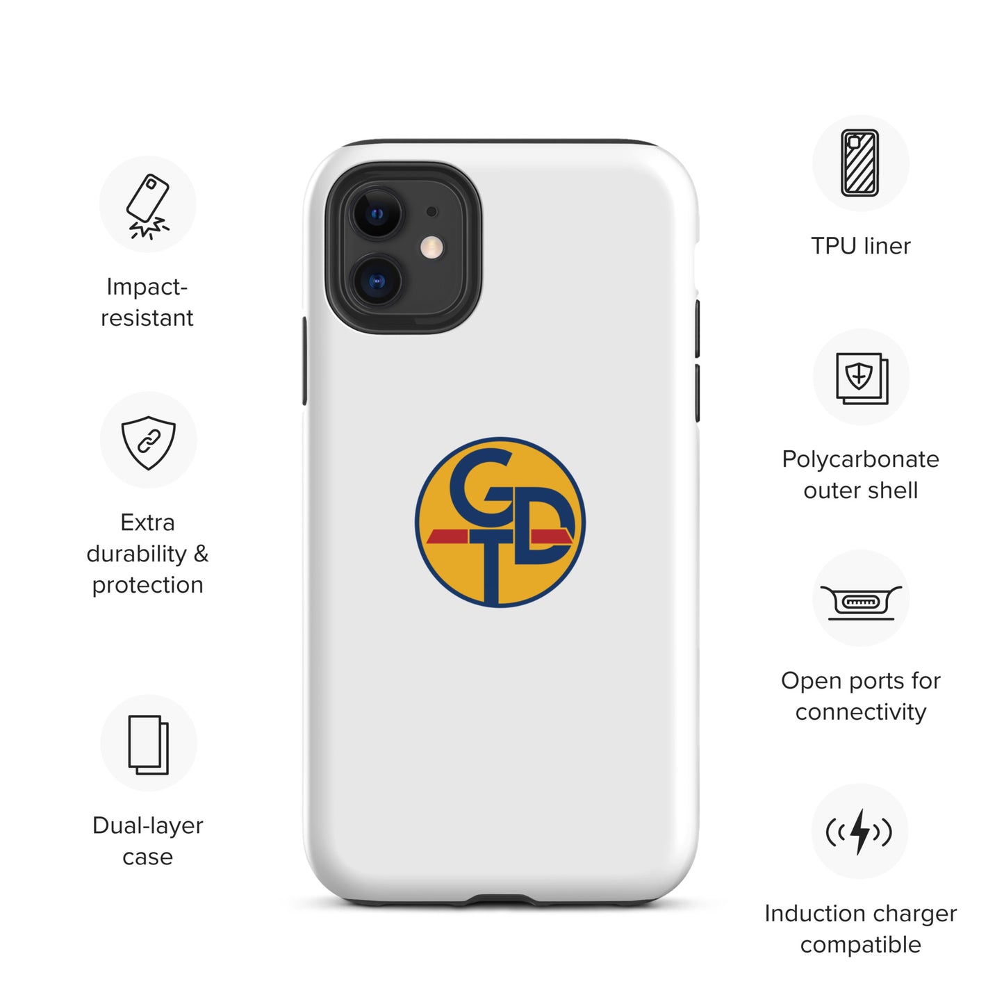 GDT Logo Tough Case for iPhone®