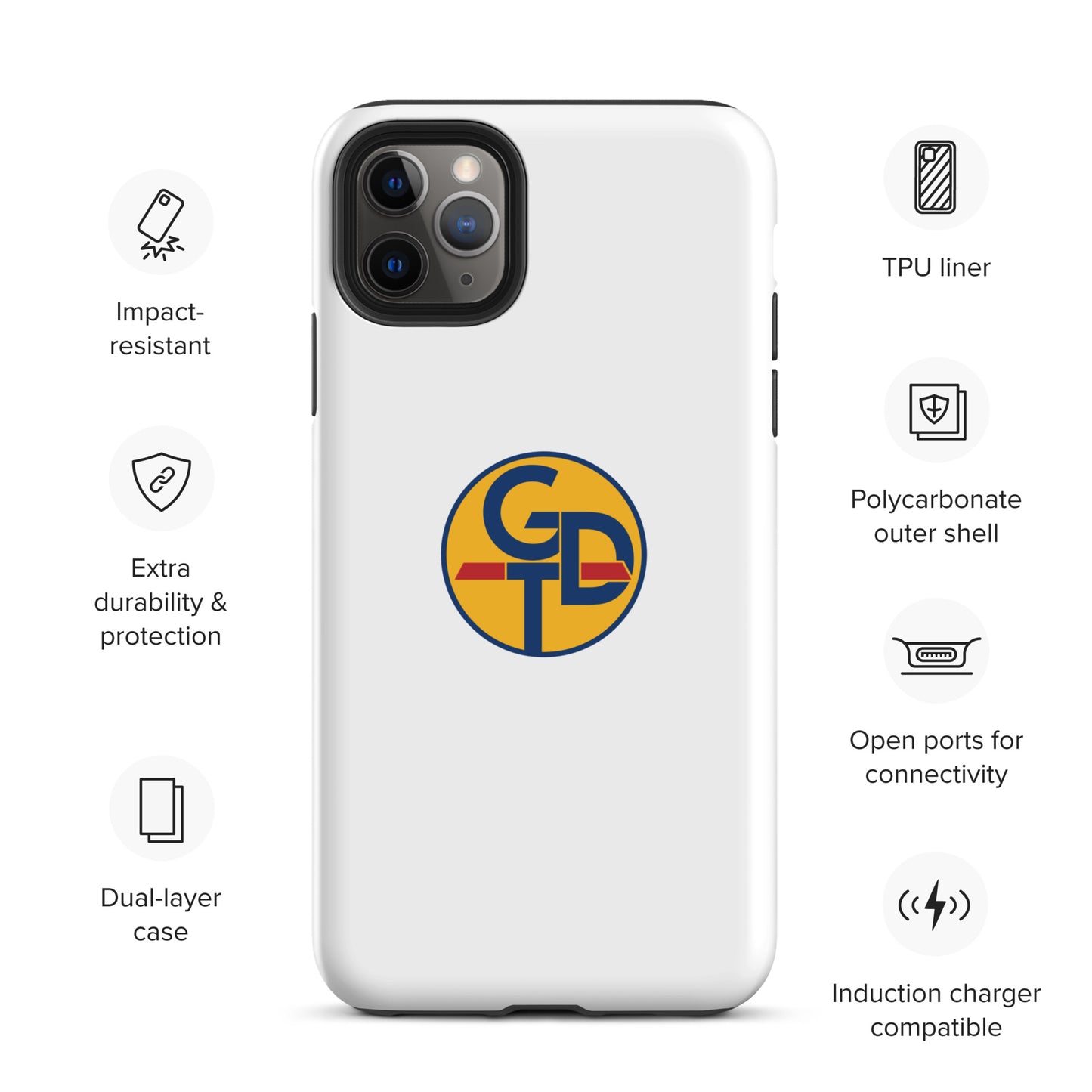 GDT Logo Tough Case for iPhone®
