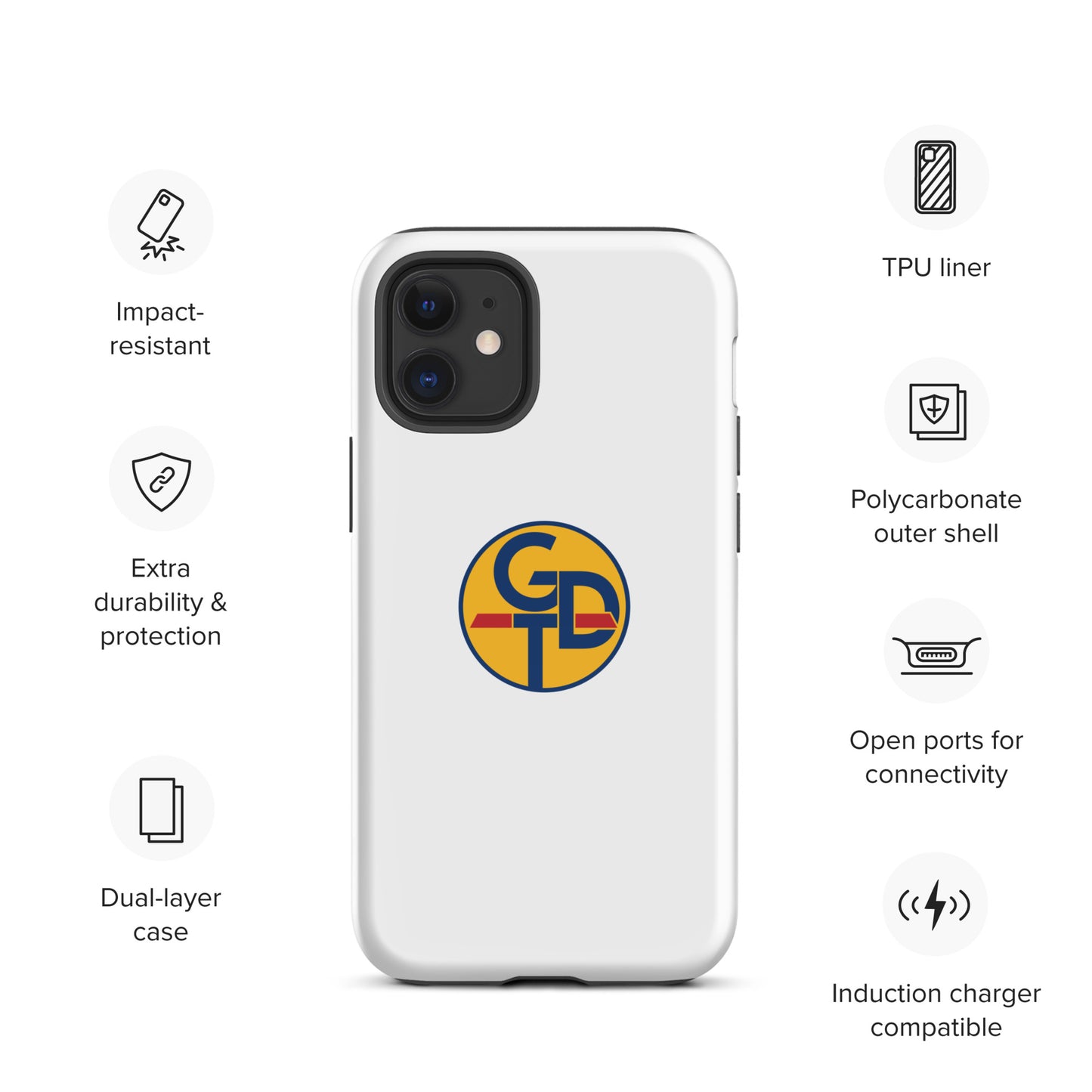 GDT Logo Tough Case for iPhone®