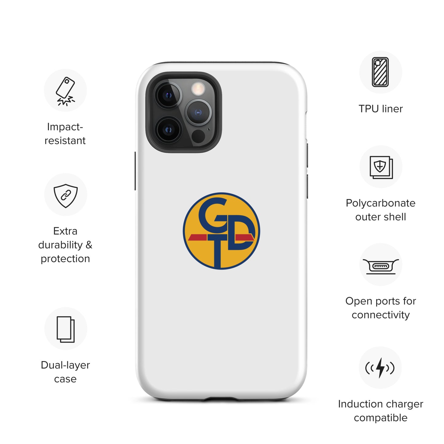 GDT Logo Tough Case for iPhone®