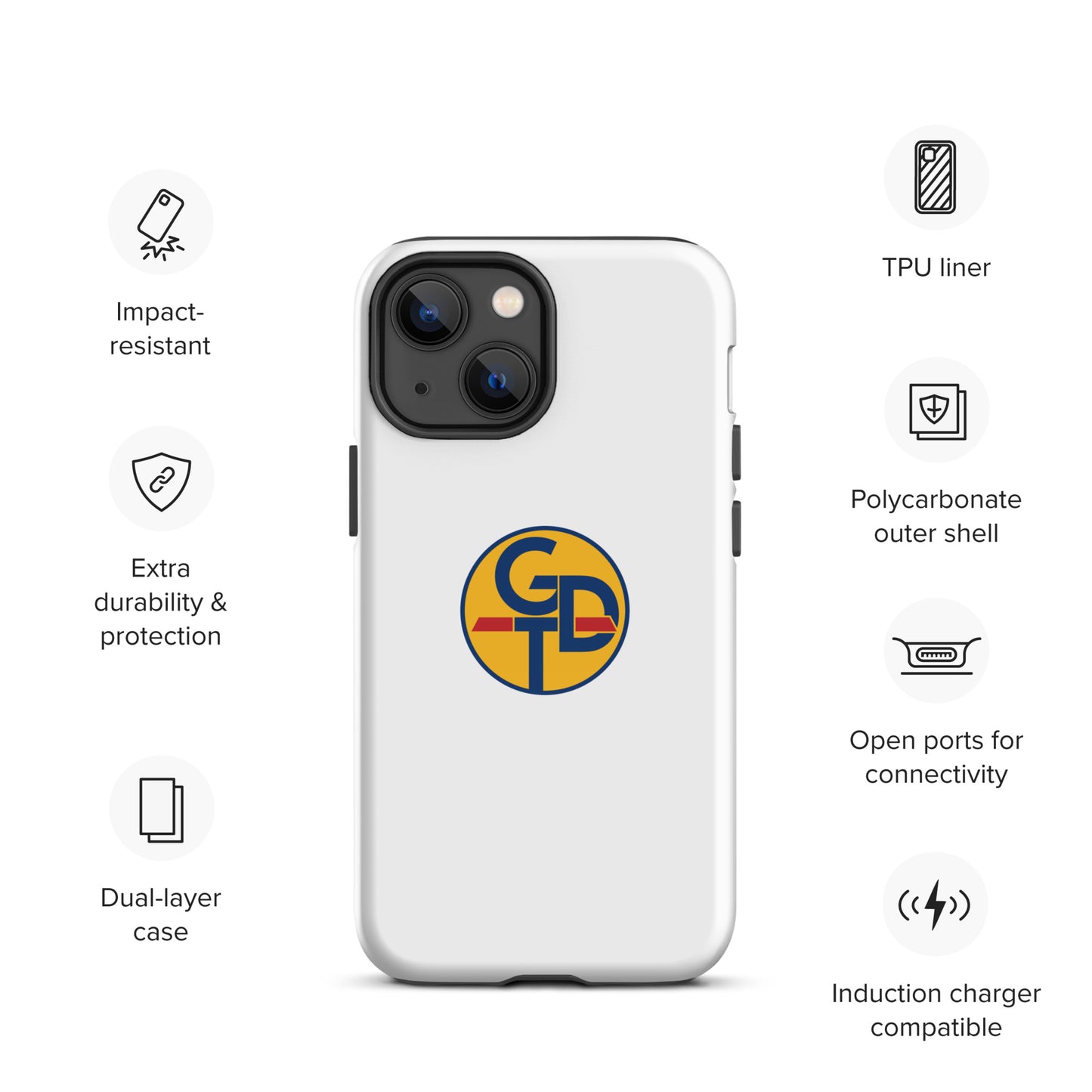 GDT Logo Tough Case for iPhone®